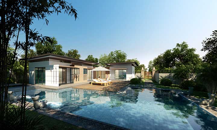 溫泉旅游地產墨斗山文化產業園