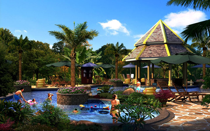 引領溫泉設計新潮流——廣東錦繡香江溫泉城