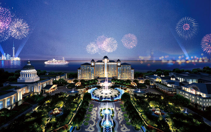 啟東海上威尼斯溫泉酒店規劃