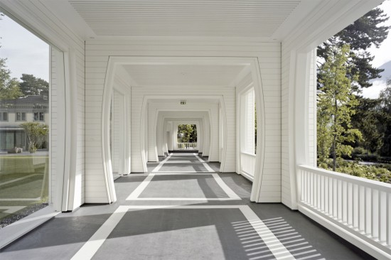 塔米納溫泉酒店設計-室外風景