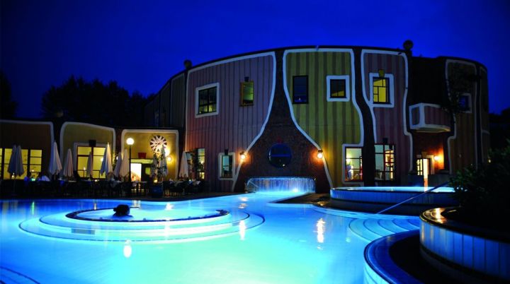 溫泉設計色彩利用