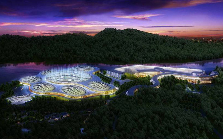 河南堯山中原大佛旅游度假區